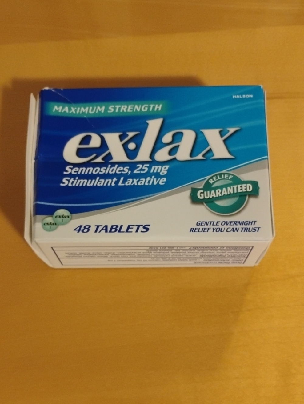 Maximum Strength Stimulant Laxative Tablets - Blue~NWT